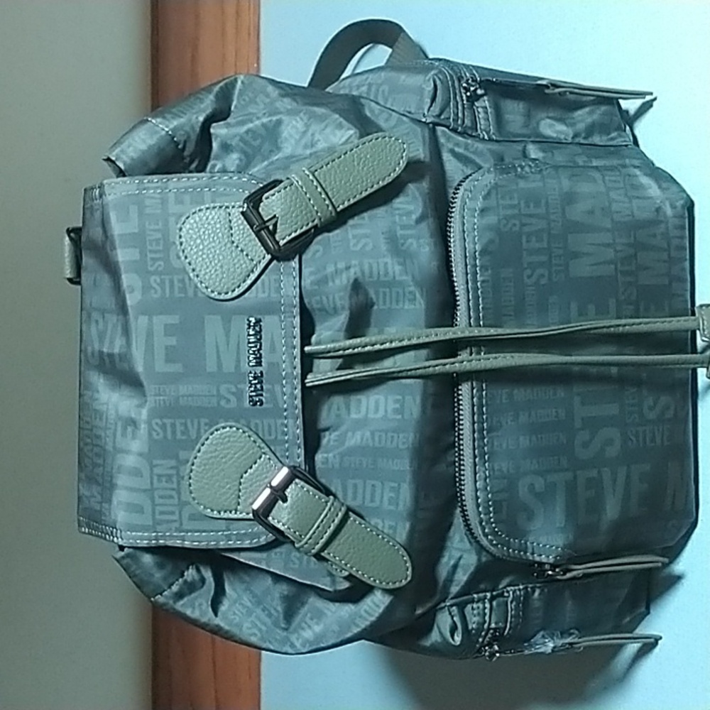 Olive Green Steve Madden  Backpack